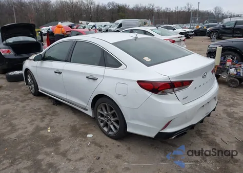 2018 Hyundai Sonata Sport 2.0T из США, поврежденный, VIN 5NPE34AB0JH631517